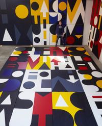 Christopher Griffiths in his studio
