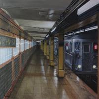 Susan Powers : Franklin ST Platform 12" x 12"