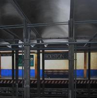 Susan Powers : Houston ST Station 40" x 40"
