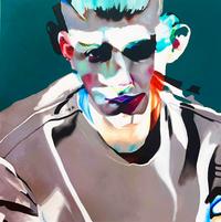 INanto Ashes & Bloom -2 Oil 76 x 76 cm